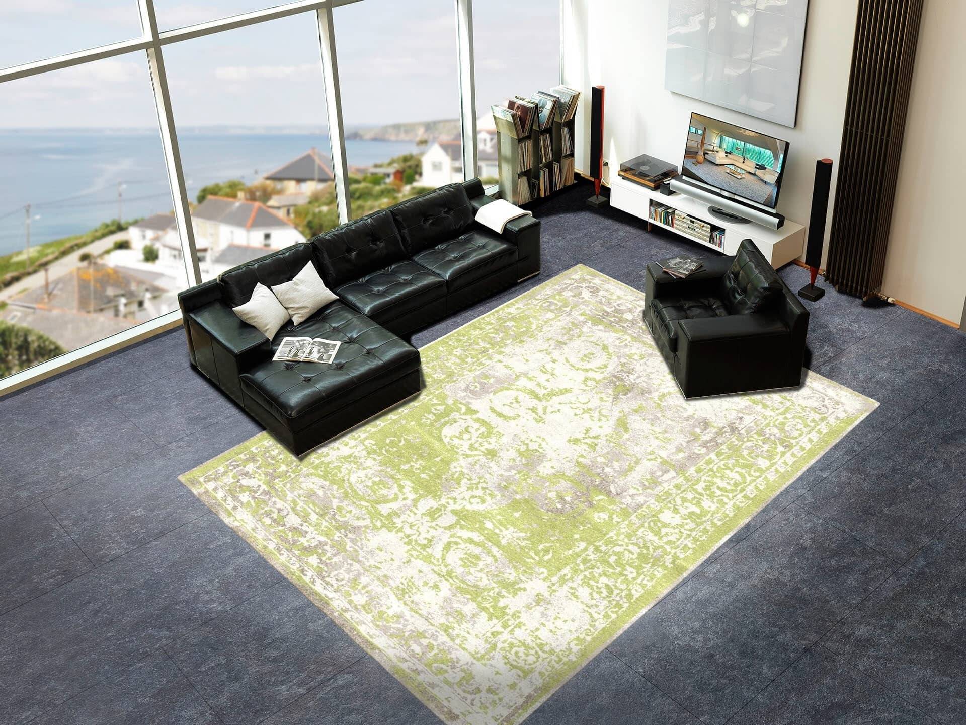 Makalu Nepal Teppich Antique M311 Handgeknüpft im Wunschmaß     – Bild 3